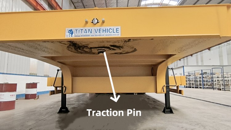 2 Line 4 Axle 100 Tons Lowbed Trailer For Sale Types